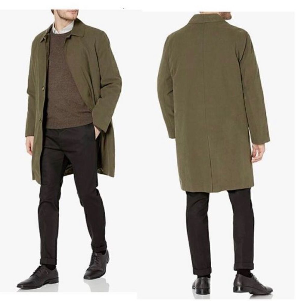 LONDON FOG Men's Durham Rain Coat